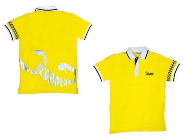 SP-TW009 Scorpion Polo Shirt (Yellow-S)