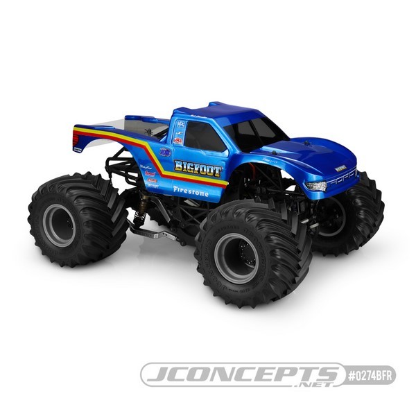 JConcepts 2010 Ford Raptor BIGFOOT Racer body