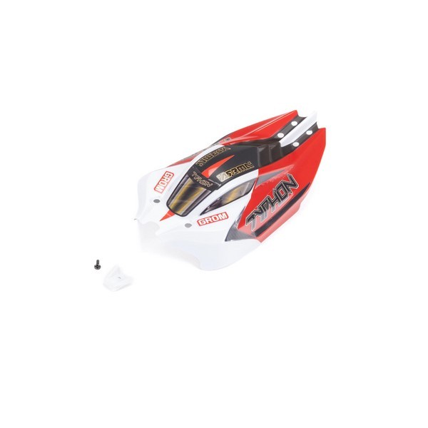 ARA412006 Arrma TYPHON GROM Body (Rot)