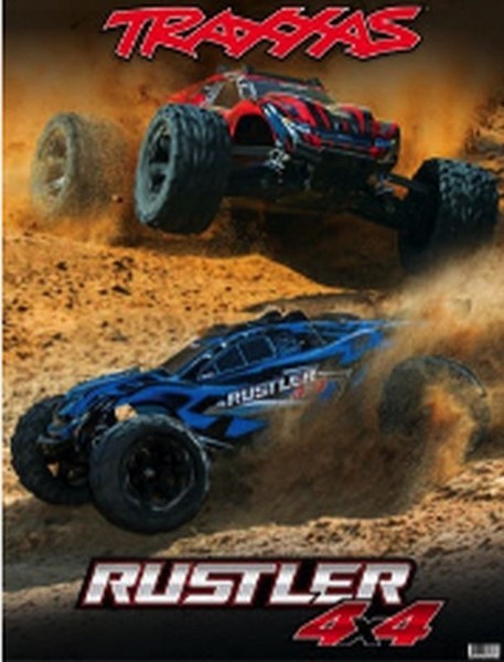 61888 Traxxas RUSTLER 4X4 36´X48´ Poster