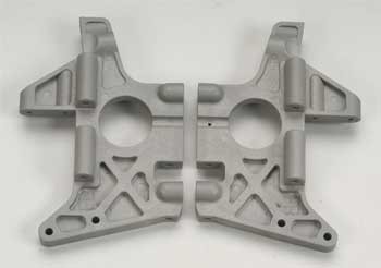 4930R Traxxas Bulkheads L&R Front Gray T-Maxx