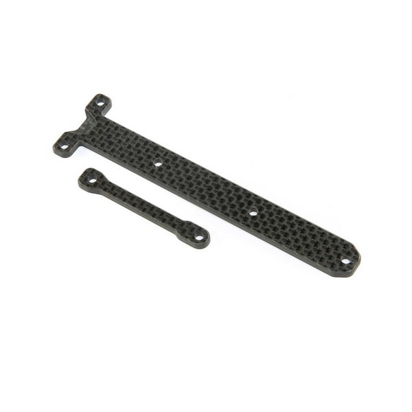TLR231088 Losi Carbon Chassis Brace Support Set 22