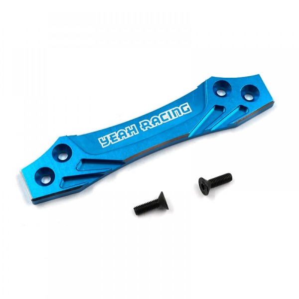 Yeah Racing Alu Bumper Platte Tamiya TT02 Blau