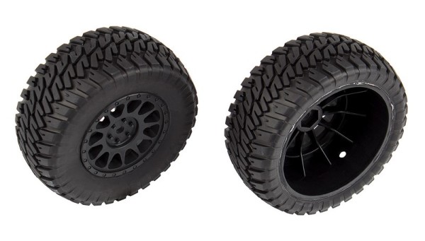 71044 Asso Multi-terrain Tires and Method Wheels,